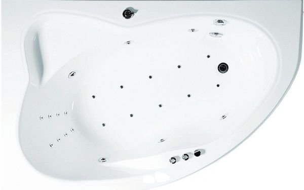 Ванна акрилова EGO Sirena 170x115 лівостороння (3 компл.)